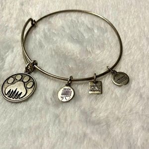 ALEX AND ANI charity design bracelet Russian silver
